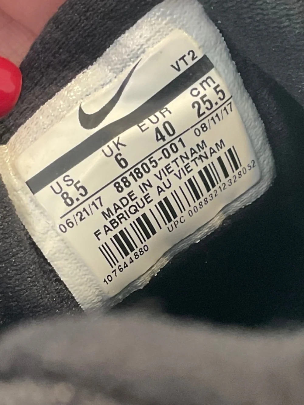 Nike vt2 pre